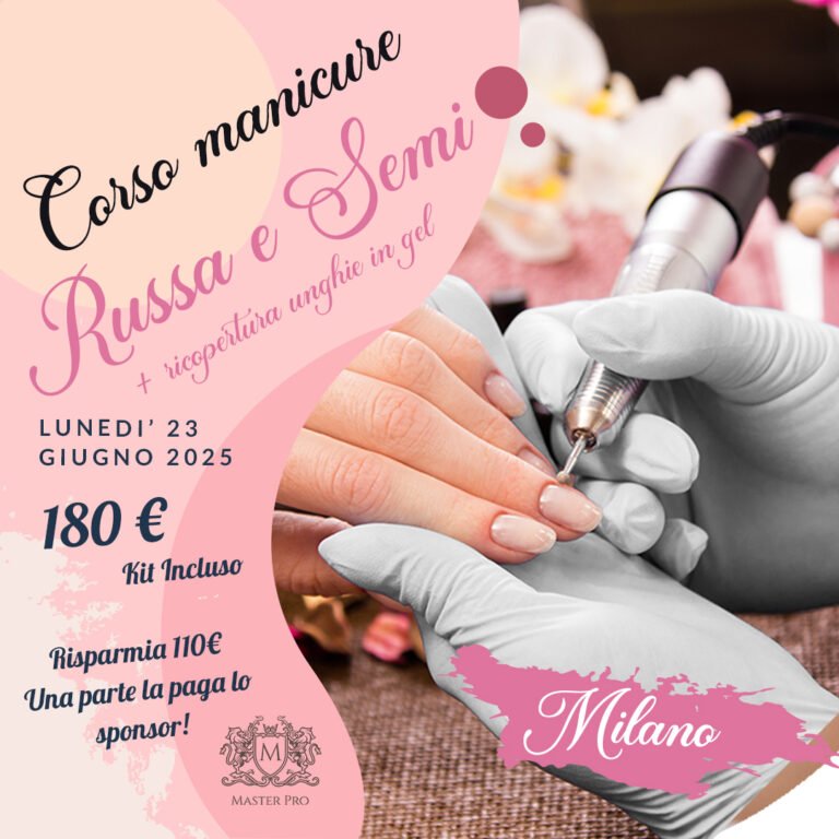 Corso manicure russa milano