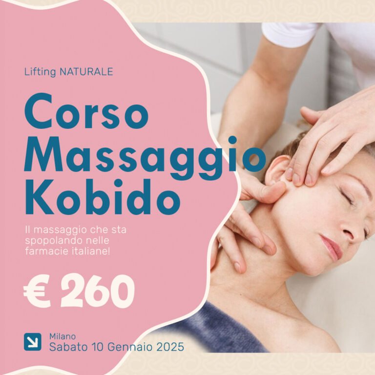 corso massaggio kobido milano