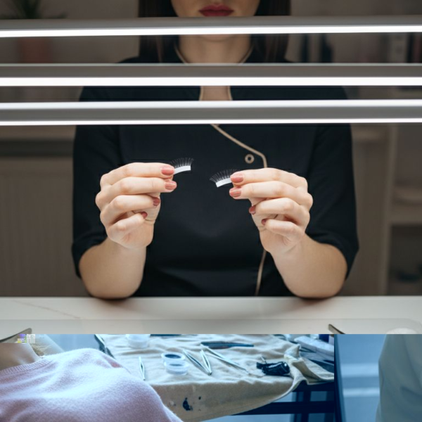 Applicazione extension ciglia a Milano da estetista professionista
