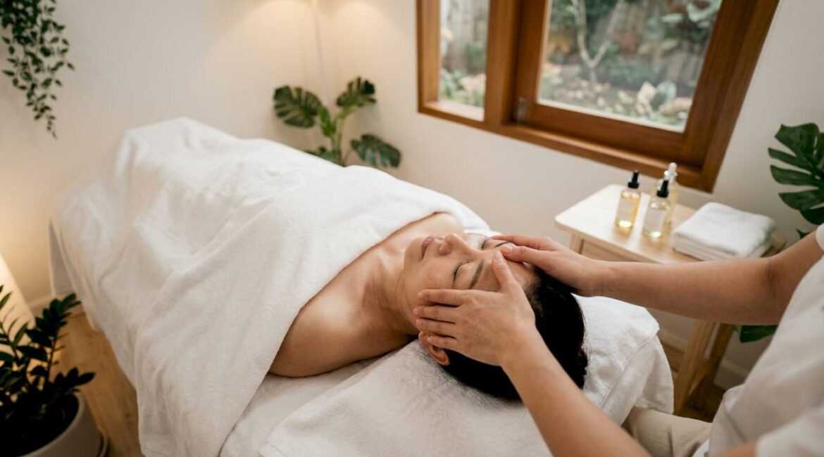 Trattamento Kobido al viso per una donna