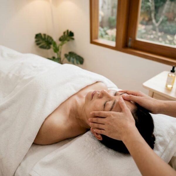 Trattamento Kobido al viso per una donna